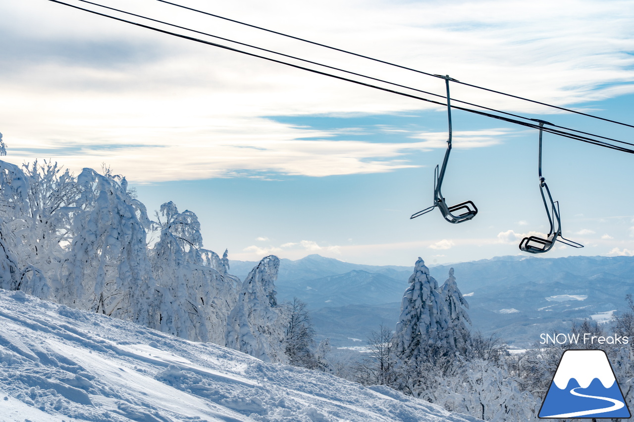 カムイスキーリンクス｜この上ないほど澄んだ青空と極上のパウダースノー。やっぱり『カムイ』は外れない！